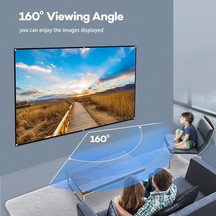 Didadodo Ve Taşınabilir Sineması Projeksiyon Perdesi, Ofis Monte Katlanabilir Jzr-gy İnç Hd Hava Ev Duvara Dayanıklı Açık 80 16:9 Wi