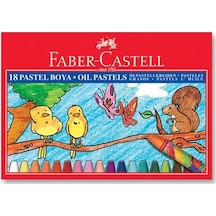 Faber Castell Pastel Boya 18 Li - 2 Adet Çok Renkli