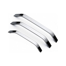 Eko Şahin Alüminyum Metal Lüks Modern Mobilya Çekmece Mutfak Dolabı Kulpu Krom 224mm Krom