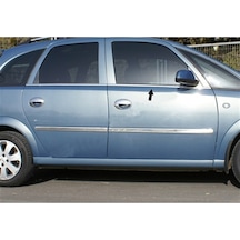 Woc Chrome Opel Meriva Krom Cam Çıtası 2002-2010 8 Parça  Paslanma