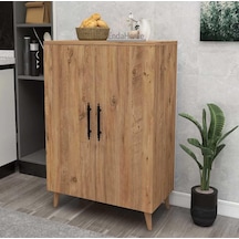 Reyo Home Enda 3 Raflı 2 Kapaklı Çok Amaçlı Dolap Atlantik Çam