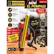 Meşem Mini El Pompası Sarı