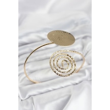 Pazu Bileklik Gold Renk Pirinç Bohem Tarz Model Tj-bb8566 Gümüş
