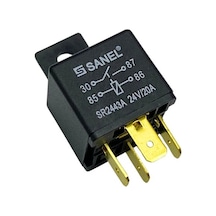 Sanel 24v Röle 4 Uçlu 20 A 30-85-86-87