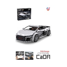 Cada Uzaktan Kumandalı 1: 14 Audi R8 Coupe 536 Parça Oyuncak Yapım Seti Blok Araba -ffcada-c57012w