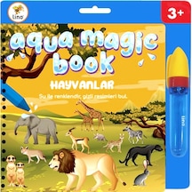 Lino Aqua Magic Book Su İle Boyama Kitabı Hayvanlar Tfl-1008