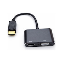 Display To Hdmı+vga Çevirici Dönüştürücü Adaptör