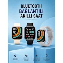 Titreşimli, Takipli, Yeni Nesil Akıllı Saat 400mah Batarya Kapasiteli