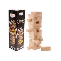 Graditi Jenga Ahşap Denge Oyunu 54 Parça