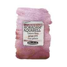 Schmincke - Horadam Aquarell, Süper Granülasyon, 14 971 044 Galaxy Pink, 1/2 Tava, Çok Güçlü Granülasyon Renkle Genel