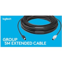 Logitech Group Extended Konferans 5Mt Mini-Din-6 Cable 960-001057