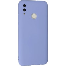 P Smart 2019 Kılıf Nano İçi Kadife Silikon - Lila