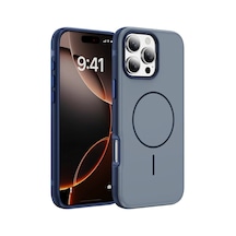 Joko Apple İphone 16 Pro Max Uyumlu Neksa Magsafe Kapak - Lacivert Çok Renkli