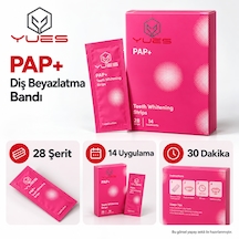 Yues Pap+ Diş Beyazlatma Bandı 28 Şerit 14 Uygulama