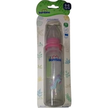 Bambino 0-6 Ay PP Biberon 250 ml B019 - Pembe Zebra