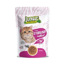 Jungle Kedi Pouch Kısır Sığıt Etli