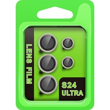 Galaxy S24 Ultra Raze Metal Kamera Lens - Gri