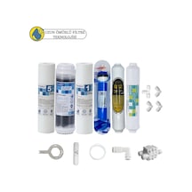 Global Water Purefer Açık Kasa Çift Sedimentli Sertifikalı 6li Filmtec Dupon Mebran B12 Alkalili