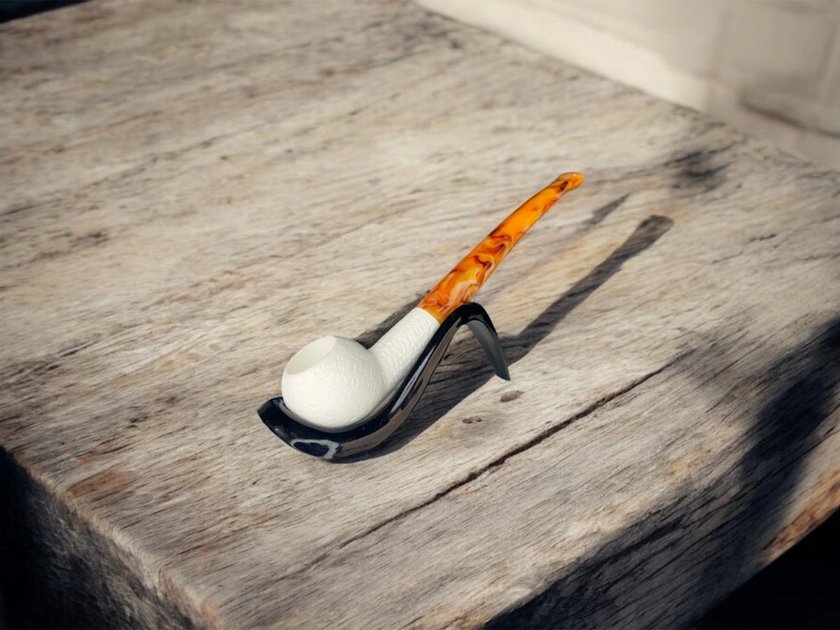 Amber Elegance Lületaşı Pipo