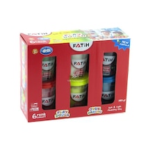 Oyun Hamuru 6 Renk 780 Gr 1 Paket Fatih Ana Renkler Okul Öncesi Kreş Anasınıfı Etkinlikleri