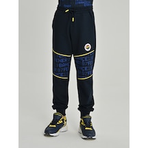 Fenerbahçe Lacivert Tribün Fb 1907 Pattern Çocuk Tek Alt Fb Laci Yeni