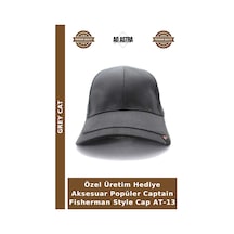 Grey Cat Özel Üretim Hediye Aksesuar Popüler Captain Fisherman Style Cap At-13 Çok Renkli