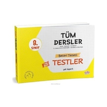8.Sınıf Tüm Dersler Beceri Temelli Testler -  Editör