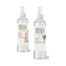 Masala %100 Doğal Yağlı Saf Gül + Lavanta Suyu 2 x 125 ML