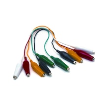 Bu00286 - Timsah Ağız Test Kablo Seti 300v - 7a-30 Cm-pvc-mueller