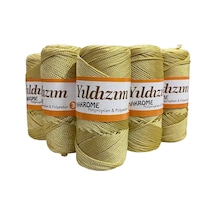 Yıldızım Polyester Makrome İpi 5'li Set 500 Gr 03 Bej