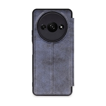 Xiaomi Redmi A3 4g Kılıf Flip Cover - Lacivert -