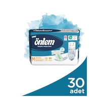 Önlem Hasta Bezi Bel Bantlı Tekstil Yüzey Medium Orta 30 Adet M
