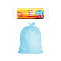 Orta Boy 40&apos Lı Çöp Torbası 55x57 Cm 1 X 40 Adet