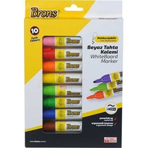 Brons Tahta Kalemi Doldurulabilir 10 Lu Set Br-9511 Çok Renkli