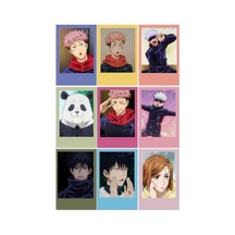 Anime- Jujutsu Kaisen Desenli 9 Lu Fotokart Seti