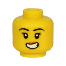 Minifigür Parçaları: Kafa: 3626pb2537