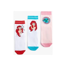 Koton Deniz Kızı Temalı Çorap Seti 3'lü İşlemeli Multıcolor 4wak80051aa 4WAK80051AAMIX