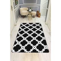 Modern Desenli Dijital Baskı Kaymaz Taban Halı H0192 Renkli