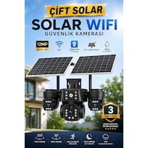 Mpıa Maro Çift Solar Wifi 12mp 3 Lensi Akıllı Güvenlik Kamerası