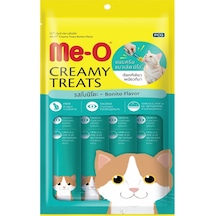 Me-O Creamy Ton Balıklı Kedi Ödül Maması 4 x 15 G
