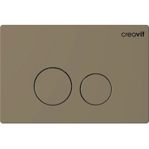 Creavit Terra Mat Cappucino Boyalı Kumanda Paneli GP9002.06 Kahverengi