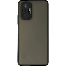 Newface Xiaomi Redmi Note 10 Pro Kılıf Montreal Silikon Kapak - Siyah