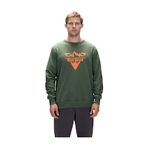 Bad Bear Erkek Baskılı Sweatshirt Mountain Bad.25.02.12.027 Yeşil