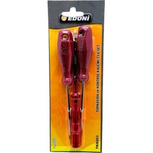 3 Parça Set Tornavida Yıldız - Düz - Kontrol Kalemi Go-53-vice 03345