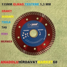 Yusuf 115 Mm Seramik Porselen Granit Mermer Kesici Elmas Testere