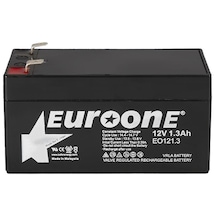 Euroone Eo121.3 12 Volt - 1.3 Amper Akü 96 X 42 X 52 Mm -92722