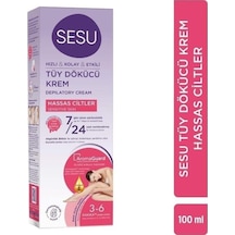 Sesu Hassas Ciltler İçin Tüy Dökücü Krem 100 ML