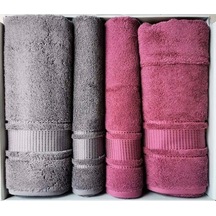 Colourist Antrasit - K.pembe 4 Parça Best Set Koyu Pembe