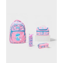 Smıggle Neşeli 4 Parça Klasik Paket Okul Seti Pembe