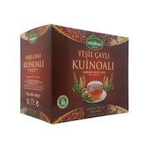 Mindivan Yeşil Çaylı Kinoalı Karışık Bitki Süzen Poşet Çay 30 x 1.5 G